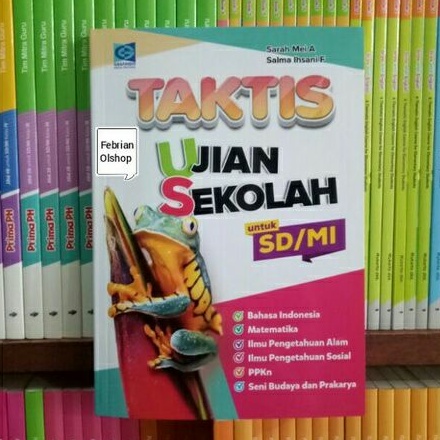 BUKU TAKTIS UJIAN SEKOLAH SD/MI KELAS 6 GRAFINDO