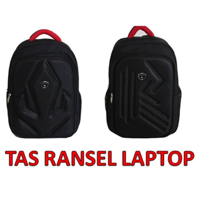 Tas Ransel Laptop Polo Embos Kuliah Sekolah School Office Bag IPAD TAB