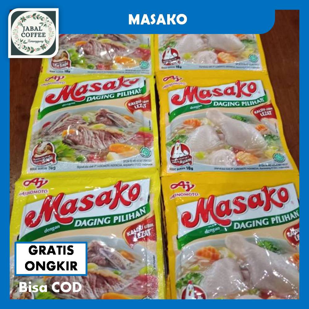 Masako Penyedap Rasa / Masako Bumbu Rasa Ayam / Masako Rasa Sapi / Masako Daging Pilihan 11 GramJ33