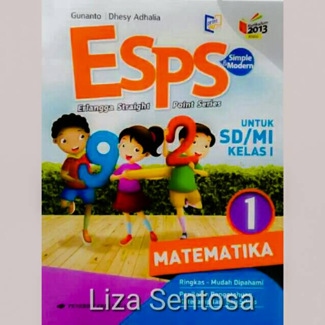 Buku Matematika ESPS Kurikulum K13 Penerbit Erlangga