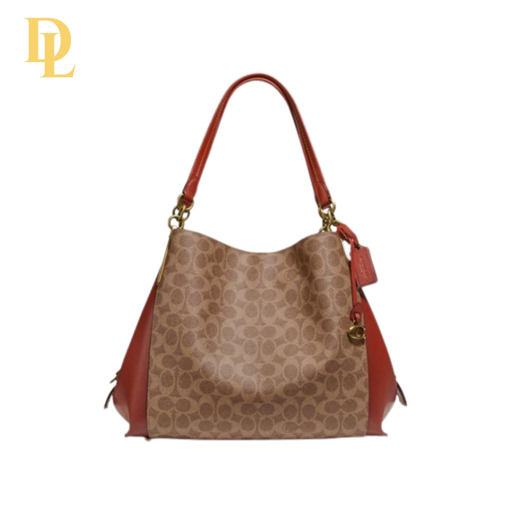 Coach Dalton 31 In Signature Canvas - Tan Rust (76069)