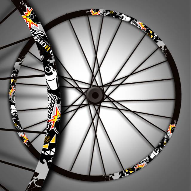 Rims decal mtb 26 dan 27,5