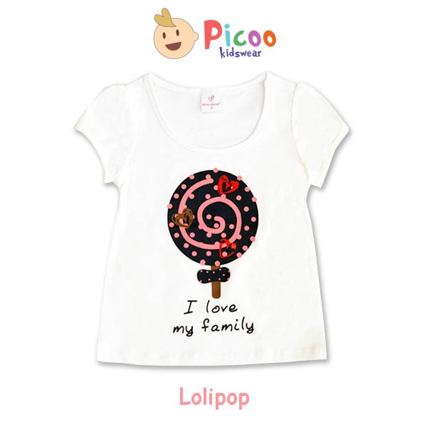 BAJU ATASAN ANAK PEREMPUAN LOLIPOP IMPORT PICOO