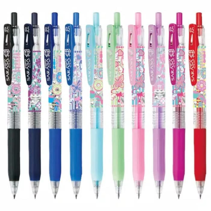 

Zebra Sarasa Clip Gel Pen 0.5 Moreru Mignon Limited Edition