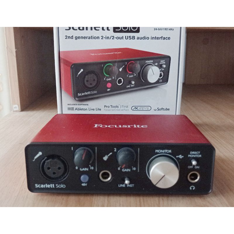 Soundcard Focusrite Scarlett Solo