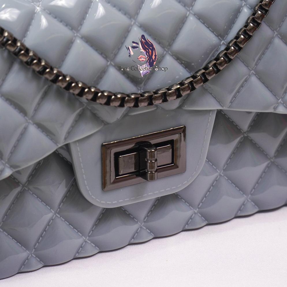 Tas Jelly Glossy Import Size 22 Cm