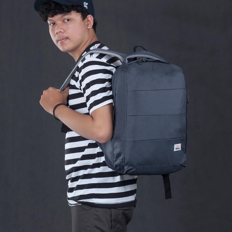 5 Warna - Tas Backpack Pria Terbaru | Tas Ransel Laptop Notebook 14 inc | Tas Kantor Kerja Original