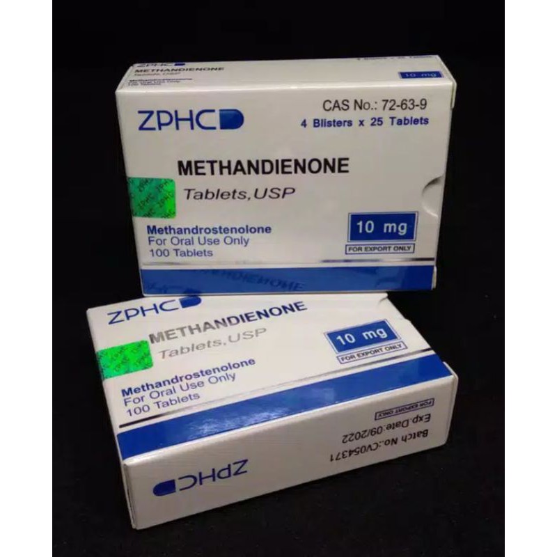 ZPHC DBOL METHANDIEONE DBOL 100TABLET