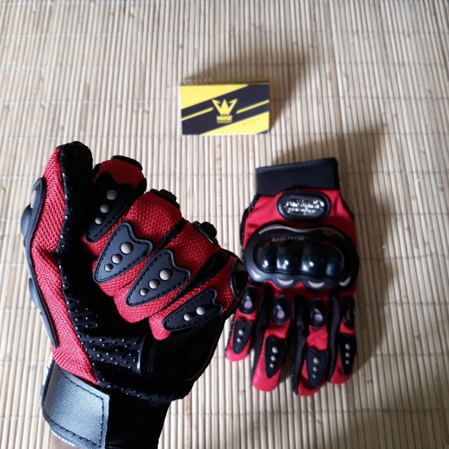 Sarung Tangan Motor Probiker Full / Sarung Tangan Pro Biker