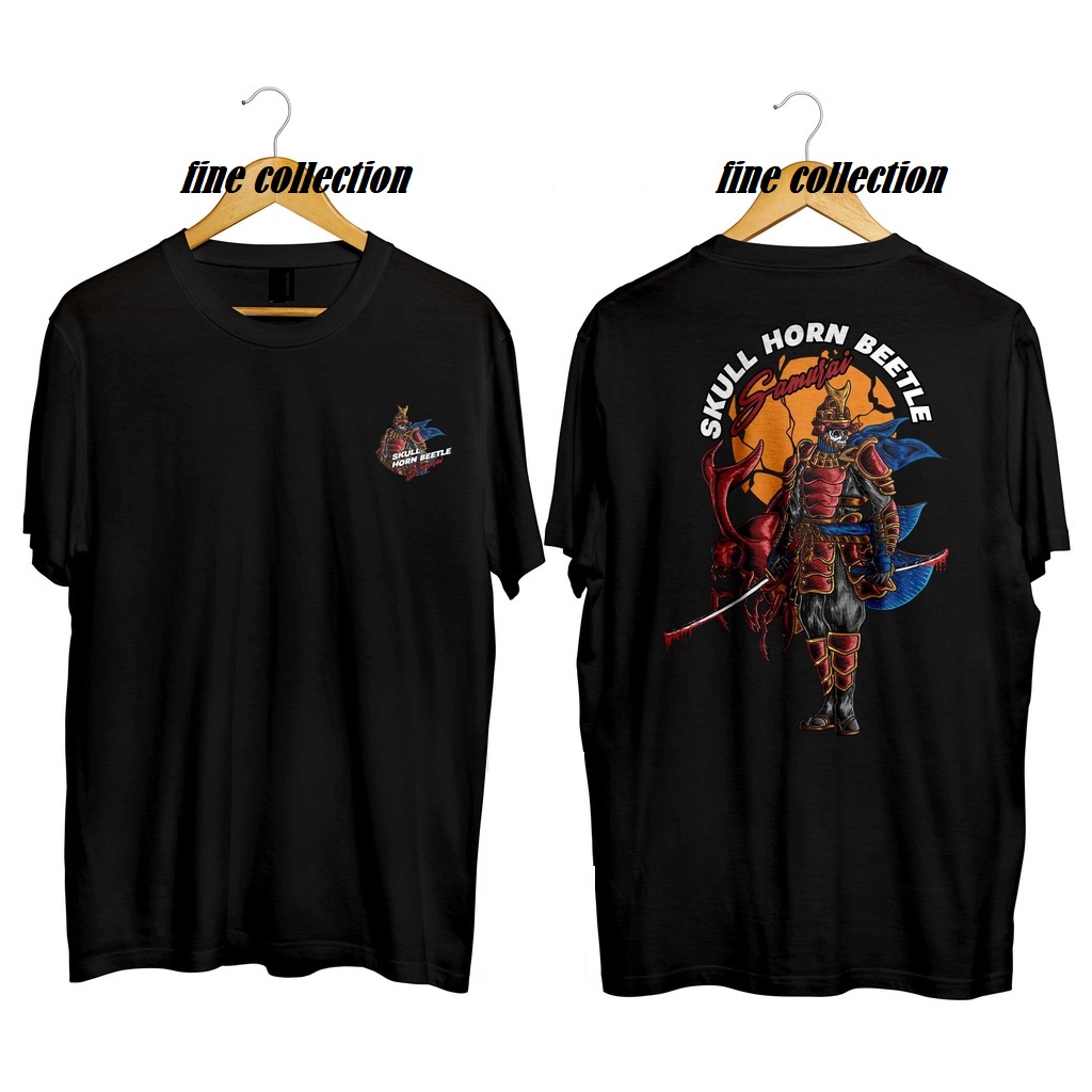 FC - KAOS OVERSIZE SKULL HORN BEETLE // KAOS PRIA WANITA JAPANESE T- shirt