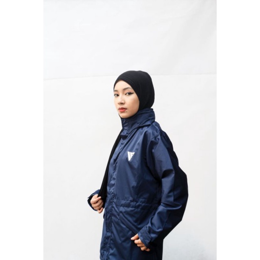 CUCI GUDANG,JAKET PARKA HIJAB WANITA SIZE L XL