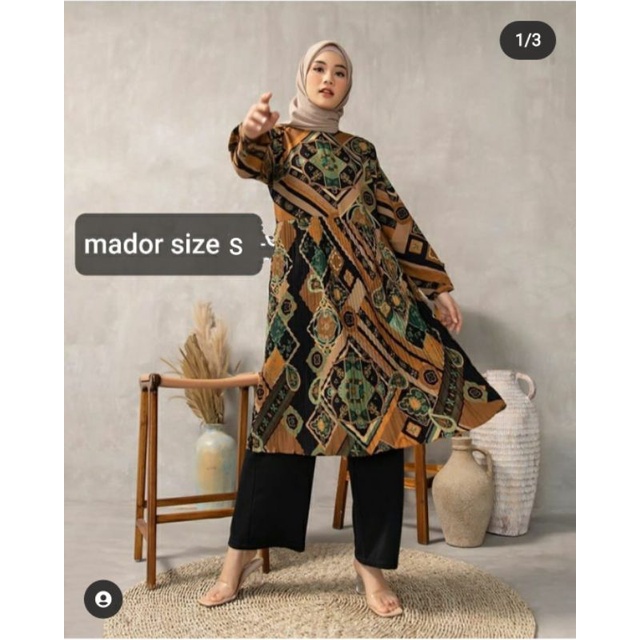 SAHARA PLEATS TUNIK BY HEAVEN LIGHTS