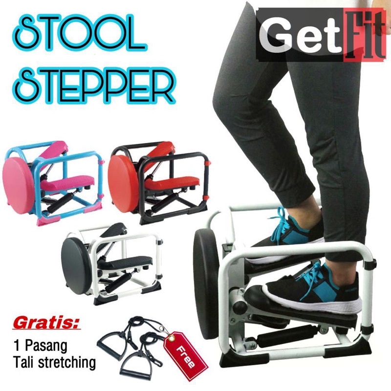 Stool Stepper Bangku Fitness Waist Twister Twist Stepper