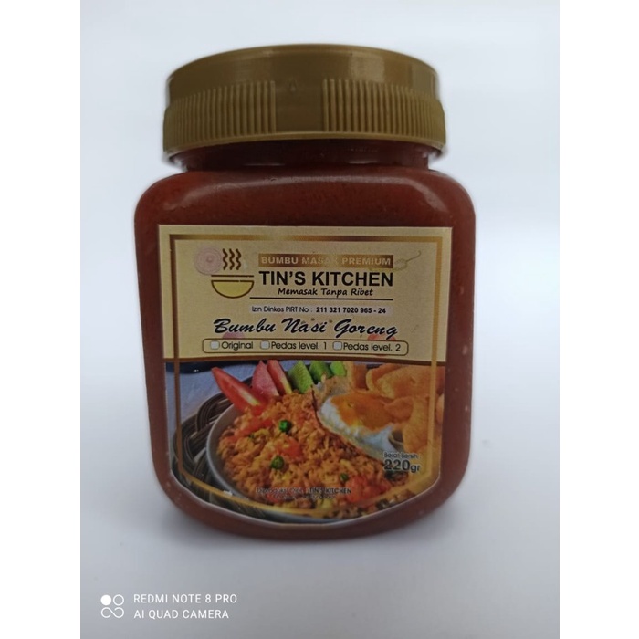 

COD Bumbu Masak NASI GORENG Tins Kitchen Dapur Resep Masakan Rempah - 220 Gram