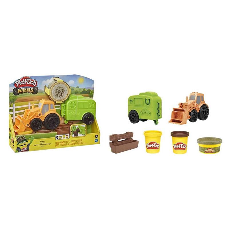 PLAY-DOH Wheels Tractor Farm Truck Hasbro F1012 Playdoh