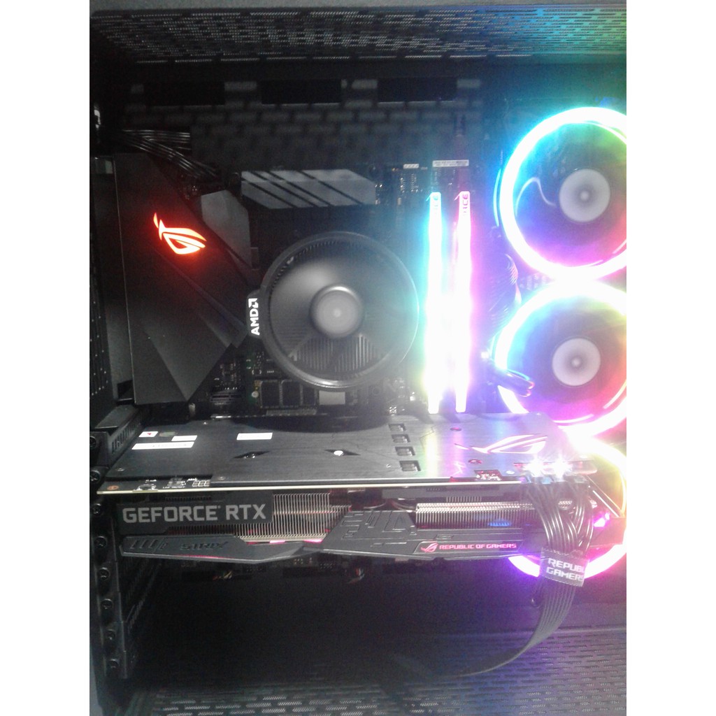 Pc gaming dan rendering ROG strix Ryzen 5 3600x