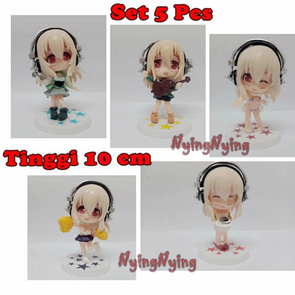 

Super Collection Figure Anime Model Sonico Action Dijual Murah Decoration 5 Styles