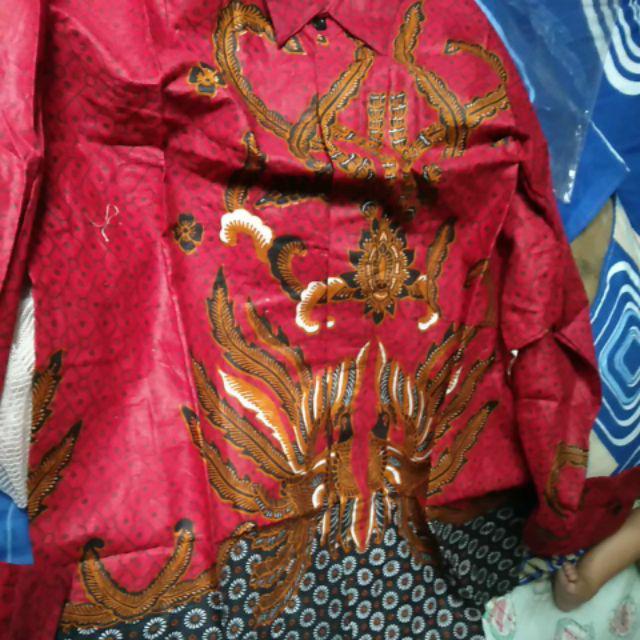 Sania Ruffle Ori Ndoro Jowi Batik Couple Gamis Coupel Batik