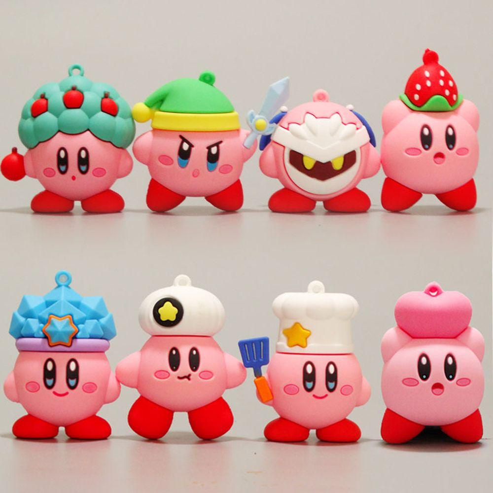 Top Kirby Anime Mini Mainan Boneka Boneka Kartun Waddle Dee Doo Figure