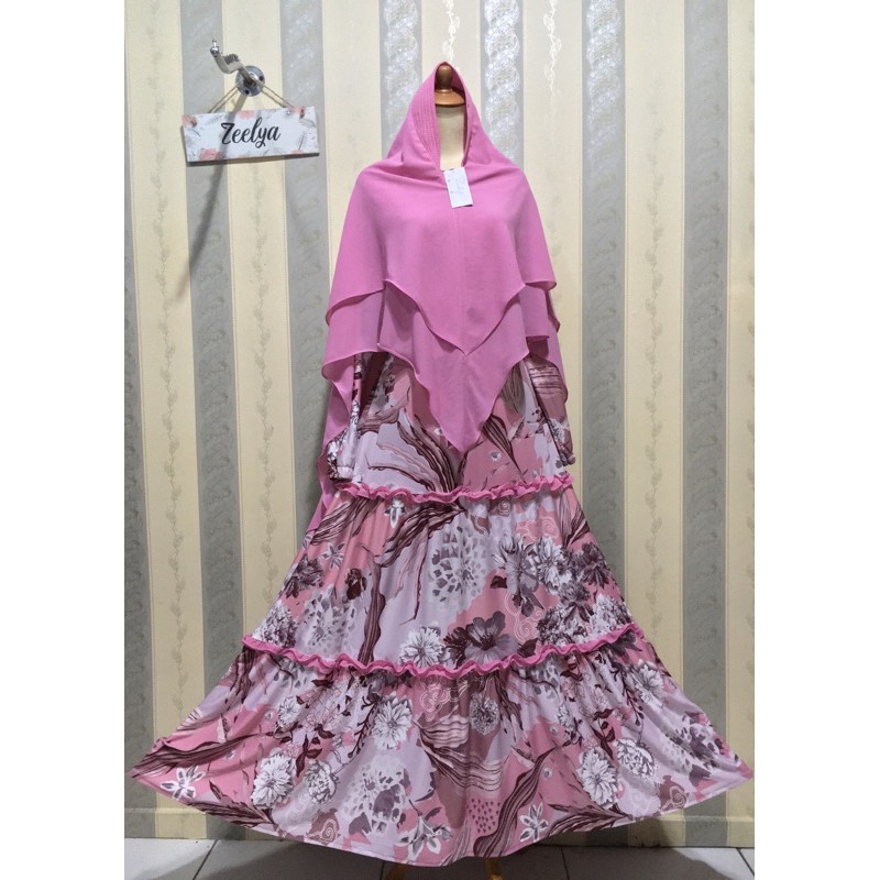 Gamis set Hijab/ Gamis set Khimar / Dress