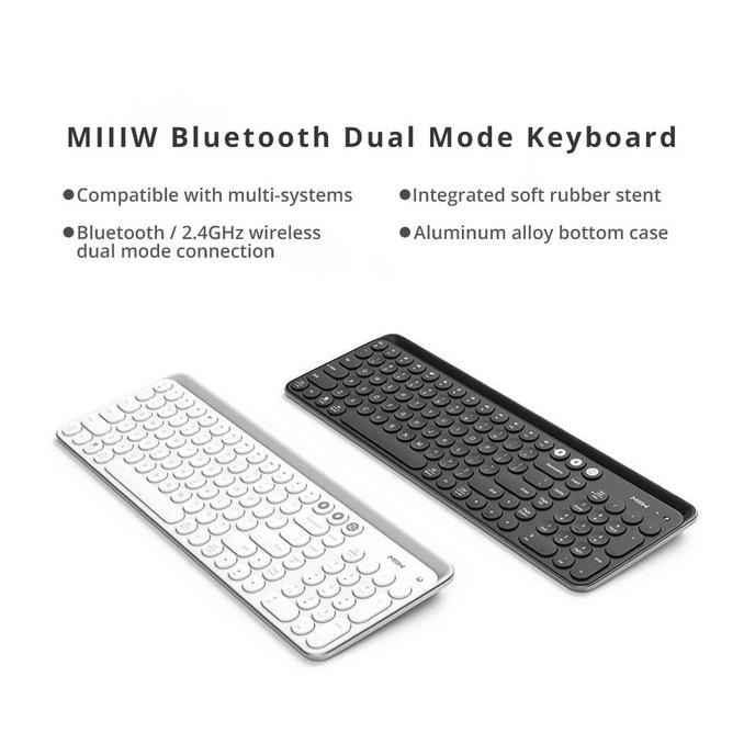 Xiaomi MIIIW Bluetooth Wireless Keyboard Dual Mode Metal Logitech K580