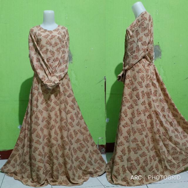 (HANYA GAMIS LD 135 -140CM) GAMIS SUPER JUMBO 5L MONALISA ARIANY COKSU