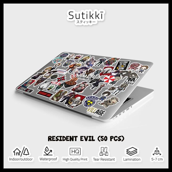 

Sticker Pack Resident Evil Village 3 2 Nemesis Stiker Laptop Vinyl