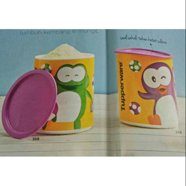 Poppy dan Froggy Canister