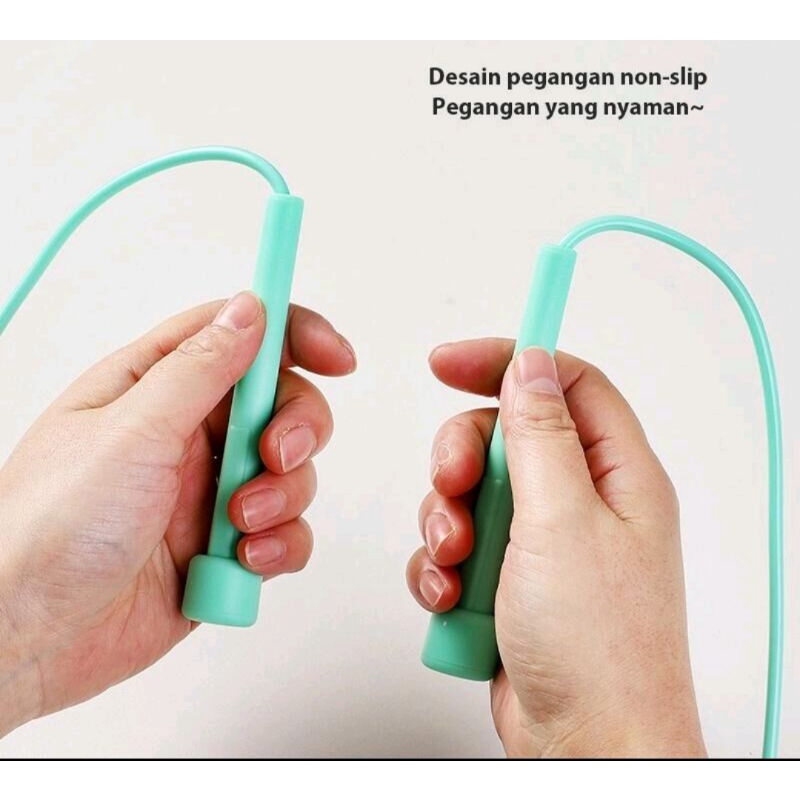 BEST SALE skipping sprintel jump rope plastik pvc