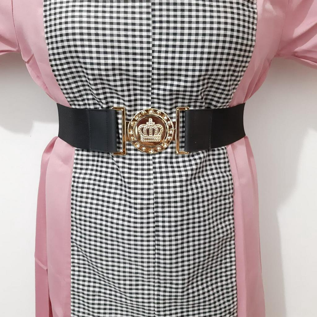 ikat pinggang wanita elastis belt karet melar strecht