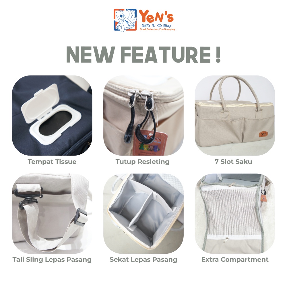 YENS Caddy Bag - Tas Bayi Multifungsi