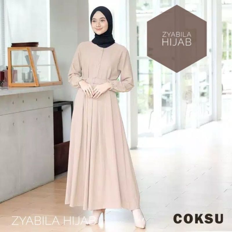 GAMIS MONNA BELT  BUMIL/BUSUI DRESS COD LD 110 PJG 135 CM