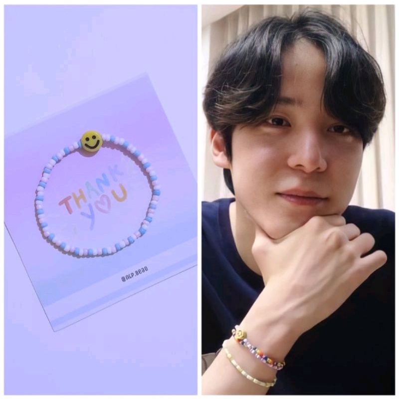 Kpop Gelang idol korea / Kpop idol bracelet (Yunho Ateez)