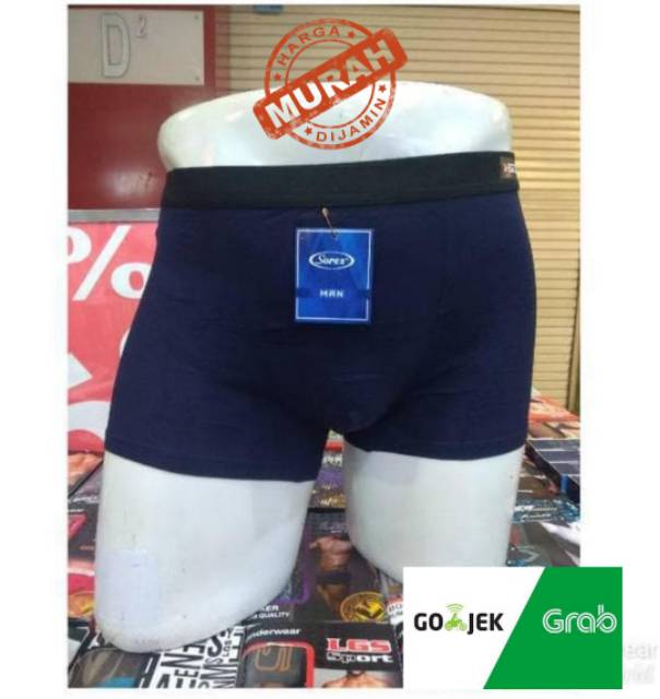 Celana dalam laki  Boxer Sorex 38227 isi 2pcs