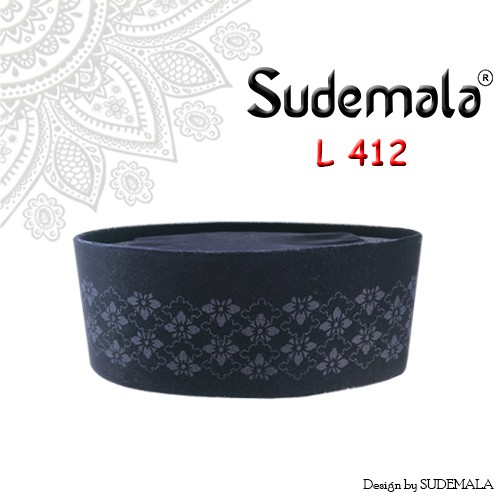 Songkok Sudemala/ Songkok Beludru Laser L-412 (Beludru Eagle)/ Kopyah/ Peci/ Songkok Beludru Motif