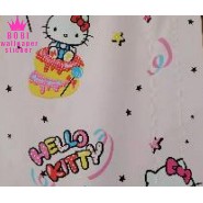 Wallpaper Sticker HeloKitty KT018 / Wallpaper New 2021 / Ukuran 9mx45cm