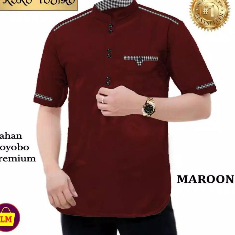 ❄ Baju Koko tojiro Koko kurta tojiro terbaru baju Koko muslimin ♜