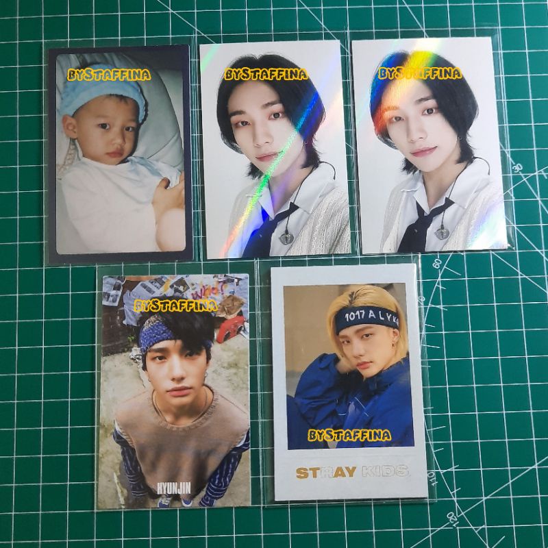 Stray Kids Photocard Hyunjin - CH CHILDHOOD PC POLAROID SET MAKESTAR NOEASY