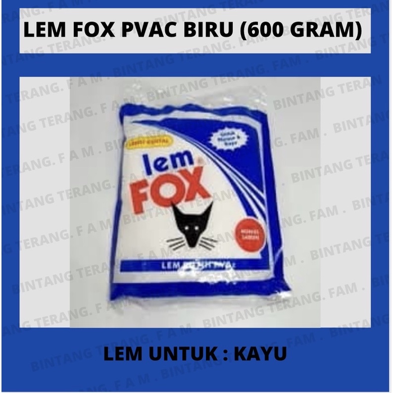 

Lem Fox Putih Pvac 600 gram