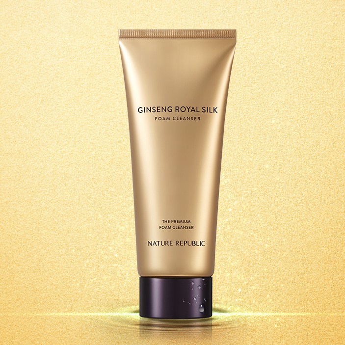 NATURE REPUBLIC Ginseng Royal Silk Foam Cleanser