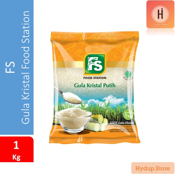

FS Gula Pasir Kristal Putih 1 kg