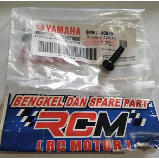 SCREW BIND BOLT BAUT WINDSHIELD WINSHIELD WINSIL VIXION NEW NVL NVA ORI ORIGINAL YAMAHA 98907-05020