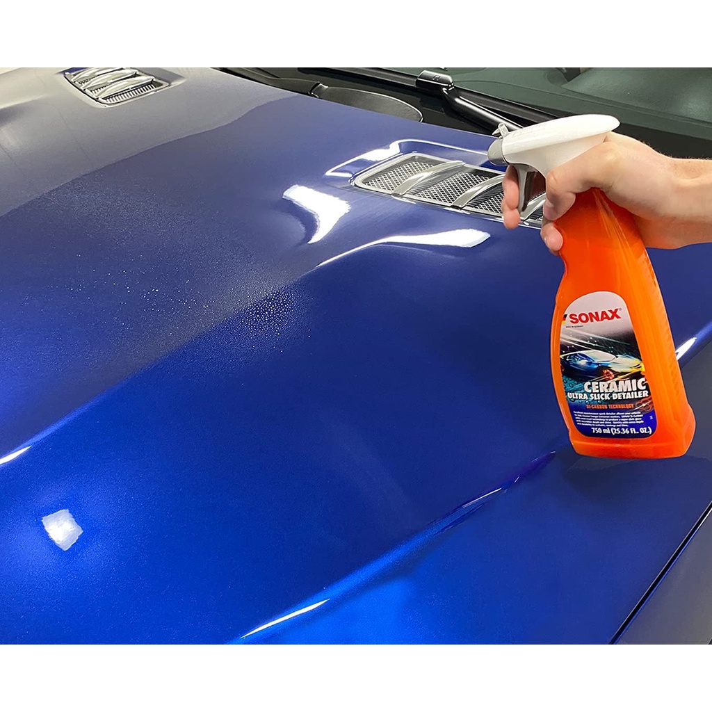 SONAX CERAMIC Ultra Slick Detailer REPACK Perawatan Harian Coating Maintenance Licin Quick Efek Daun Talas Hydrophobic