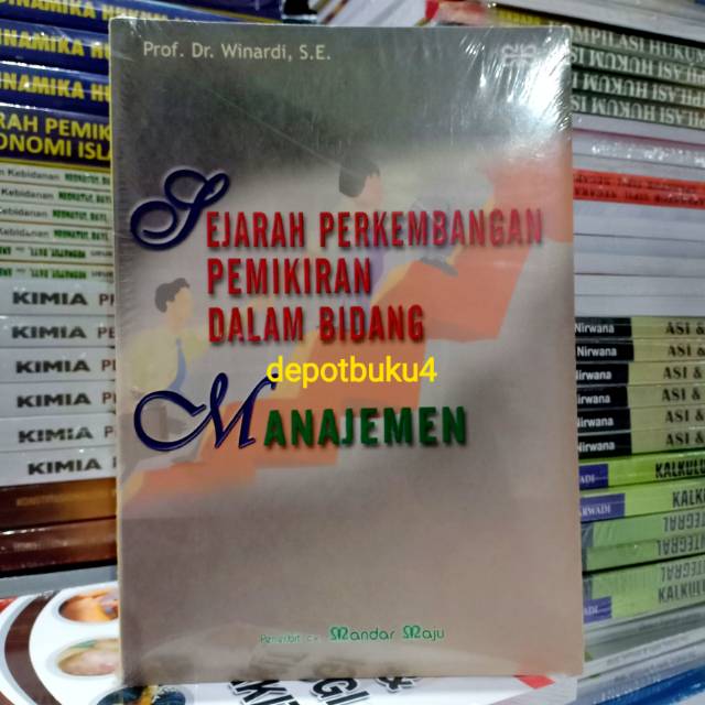 Buku Original Sejarah Perkembangan Pemikiran Dalam Bidang Manajemen Shopee Indonesia