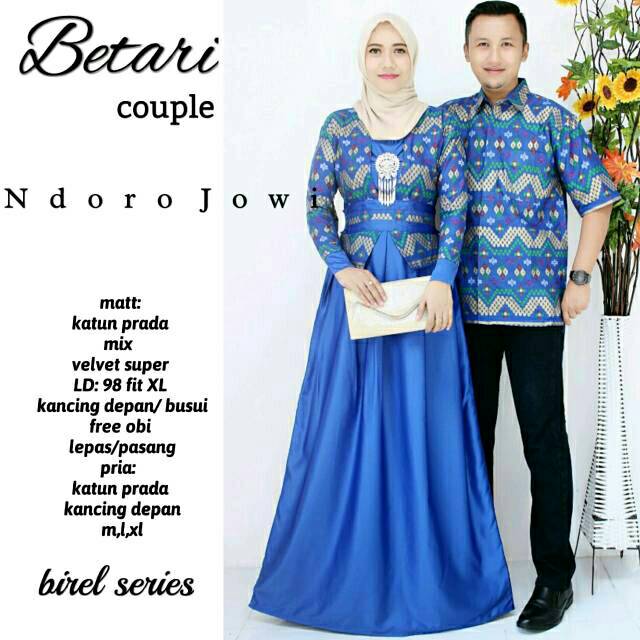 Betari Couple - kebaya modern gamis Couple