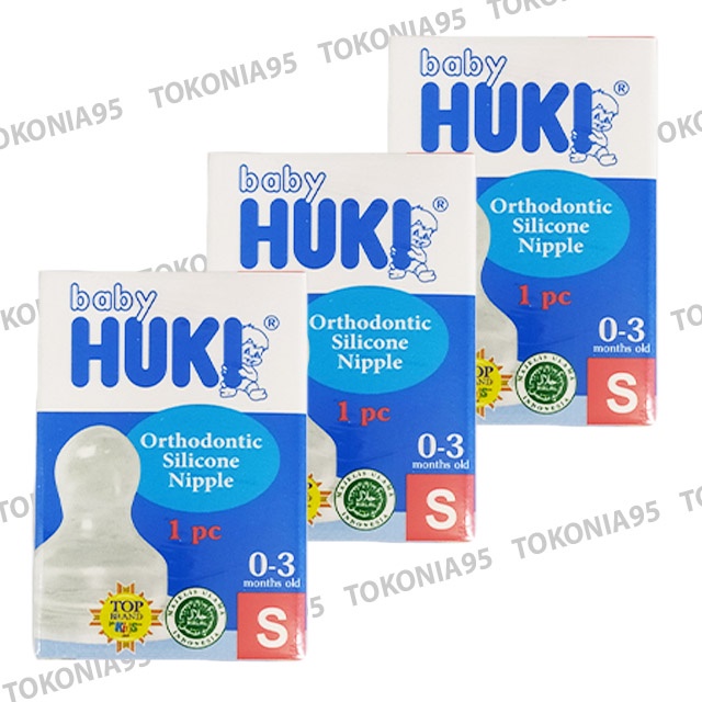 Dot Orthodontic Bayi Baby Huki - Orthodontic Silicne Nipples Huki