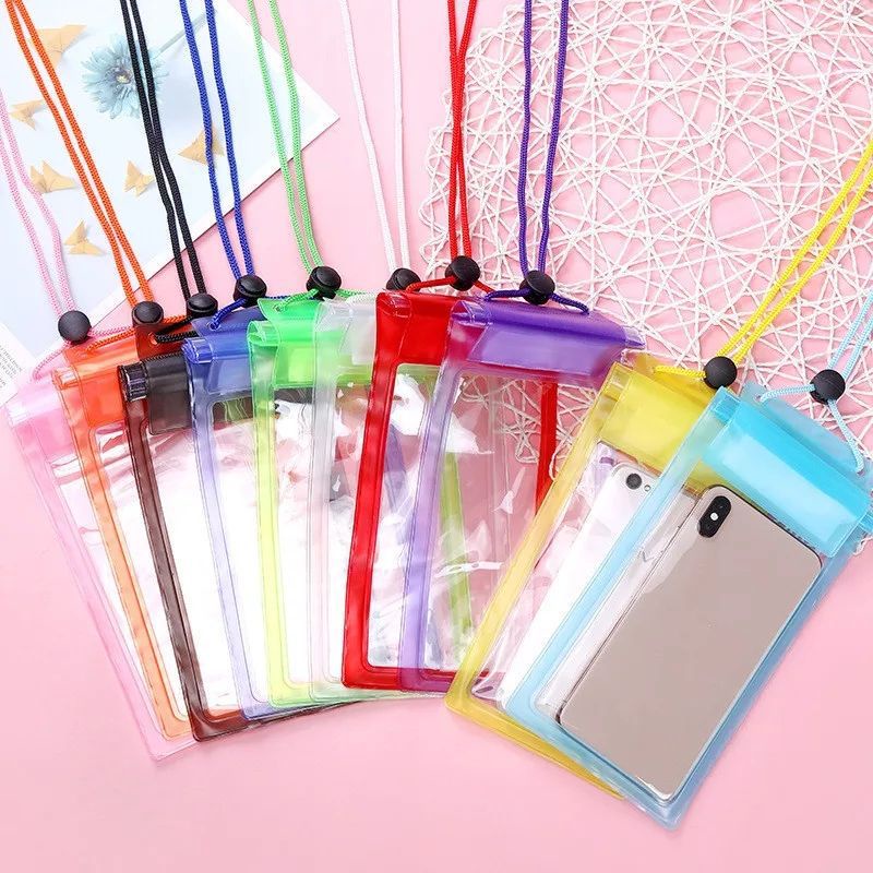 Sarung HP Gojek Ojol, Kantong HP Murah / Waterproof Case HP Universal up to 6 inch