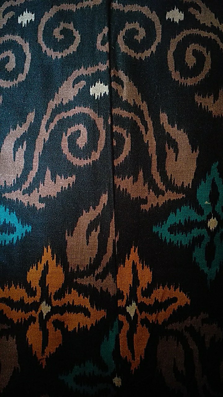 Terlarisss Batik Ayodha Sania Ruflle Gamis Batik Pekalongan Dress Batik