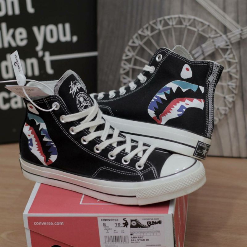 sepatu converse all star 70s series x bape stussy mastermind premium BNIB sneakers pria casual 2020