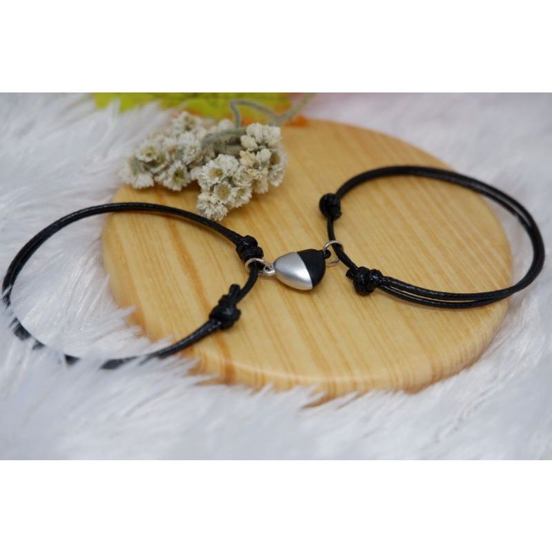 GELANG POLOS MAGNET LOVE COUPLE ( 2 GELANG ) Terlaris Cantik